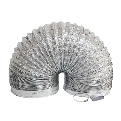 Flexibler Aluminium-Kanalschlauch for Belüftung und Abluft, mehrere Größen(2m,180mm) von ALMLNLL
