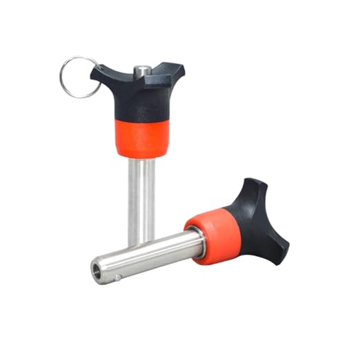 Schnellspannstift, 1 Stück 12 mm Durchmesser Edelstahl-Schnellspannfeder-Kugelsperrstift for Line-Array-Lautsprecher(12x25mm) von ALMLNLL