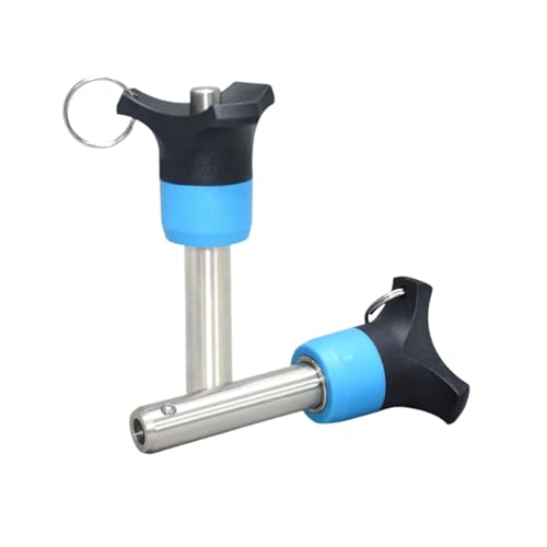 Schnellspannstift, 1 Stück 8 mm Durchmesser Edelstahl-Kugelsperrstift mit Schnellverschlussfeder for Line-Array-Lautsprecher(8x85mm) von ALMLNLL