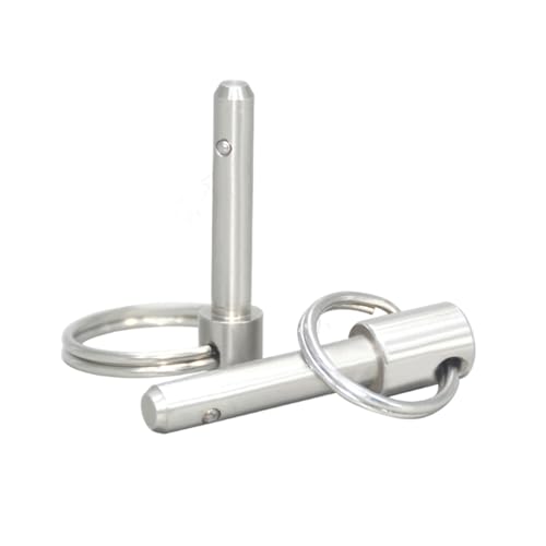 Schnellspannstift, 1 Stück Edelstahl-Federkugelsperrstift mit 20 mm Durchmesser, Schnellverschlussstift for Fitnessgeräte(20x90mm) von ALMLNLL