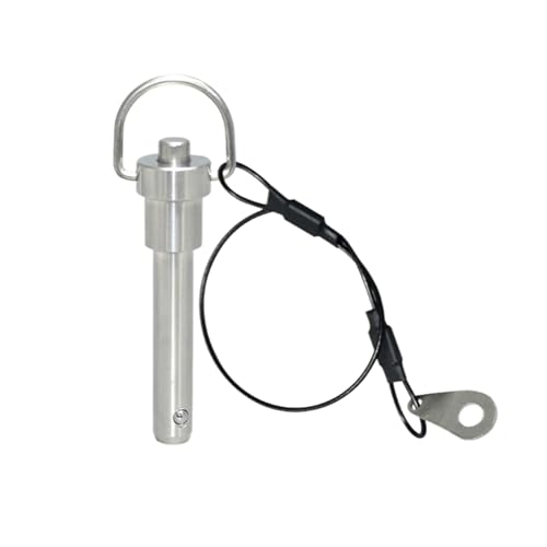 Schnellspannstift, 1 Stück Edelstahl-Federkugelsperrstift mit 5 mm Durchmesser, Schnellverschlussstift for Line-Array-Lautsprecher(5x25mm) von ALMLNLL