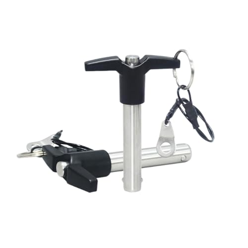 Schnellspannstift, 1 Stück Schnellspannstift aus Edelstahl mit 20 mm/25 mm Durchmesser, T-Griff-Knopffeder-Kugelsperrstift(20x25mm) von ALMLNLL