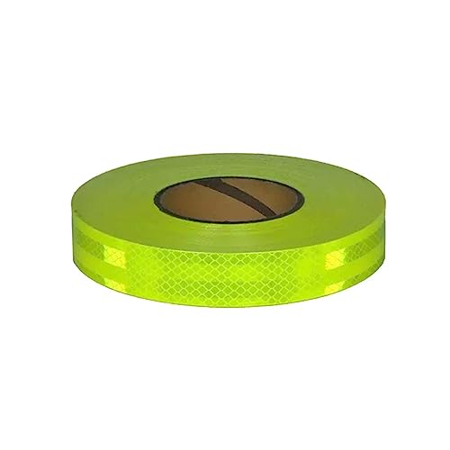 Sicherheits-Reflexband, Selbstklebendes Reflektorband mit hoher Sichtbarkeit im Außenbereich for Fahrräder, Autos, Schiffe, Motorräder, Regenmäntel(3 cm x 45 m) von ALMLNLL