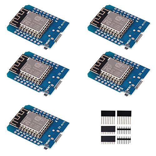 ALMOCN 5Stück ESP8266 ESP-12F Module 4M Bytes WLAN WiFi Internet Development Board Kompatibel mit Arduino ALMOCN 5Stück ESP8266 ESP-12F Module 4M Bytes WLAN WiFi Internet Development Board Kompatibel mit Arduino von ALMOCN