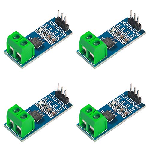 ALMOCN ACS712 Stromsensor-Modul, 30 A, ACS712 Modul für Arduino, 4 Stück ALMOCN ACS712 Stromsensor-Modul, 30 A, ACS712 Modul für Arduino, 4 Stück von ALMOCN