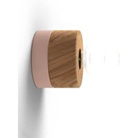 Almut Von Wildheim - Wandlampe aus Holz mit Kabel und Stecker 0239 almut - Eiche • Rosa von ALMUT VON WILDHEIM