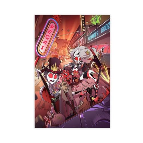 ALNILA Anime Helluva Boss 13 Leinwand-Poster, Wandkunst, Dekor, Bild, Gemälde für Wohnzimmer, Schlafzimmer, Dekoration, ungerahmt, 30 x 45 cm ALNILA Anime Helluva Boss 13 Leinwand-Poster, Wandkunst, Dekor, Bild, Gemälde für Wohnzimmer, Schlafzimmer, Dekoration, ungerahmt, 30 x 45 cm von ALNILA