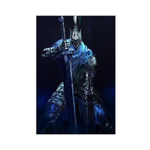 ALNILA Artorias Dark Souls 3 Leinwand-Poster, Wandkunst, Dekor, Bild, Gemälde für Wohnzimmer, Schlafzimmer, Dekoration, ungerahmt, 30 x 45 cm ALNILA Artorias Dark Souls 3 Leinwand-Poster, Wandkunst, Dekor, Bild, Gemälde für Wohnzimmer, Schlafzimmer, Dekoration, ungerahmt, 30 x 45 cm von ALNILA