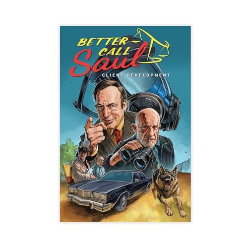 ALNILA TV Better Call Saul 7 Leinwand-Poster, Schlafzimmer, Dekoration, Sport, Landschaft, Büro, Raumdekoration, Geschenk, ungerahmt, 30 x 45 cm ALNILA TV Better Call Saul 7 Leinwand-Poster, Schlafzimmer, Dekoration, Sport, Landschaft, Büro, Raumdekoration, Geschenk, ungerahmt, 30 x 45 cm von ALNILA