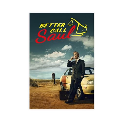 ALNILA TV Better Call Saul 8 Leinwand-Poster, Wandkunst, Dekor, Bild, Gemälde für Wohnzimmer, Schlafzimmer, Dekoration, ungerahmt, 30 x 45 cm ALNILA TV Better Call Saul 8 Leinwand-Poster, Wandkunst, Dekor, Bild, Gemälde für Wohnzimmer, Schlafzimmer, Dekoration, ungerahmt, 30 x 45 cm von ALNILA