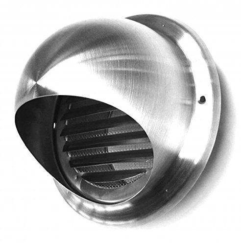 Lufthaube mit Lamellengitter Edelstahl DN 150 mm von Alnor