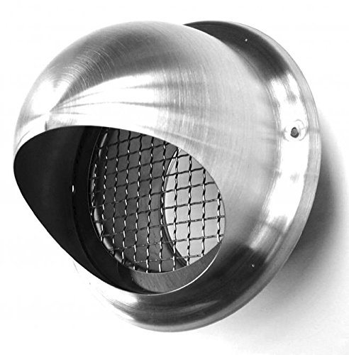 Lufthaube mit Lochgitter Edelstahl DN 150 mm von Alnor