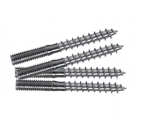 Stockschraube M10 10 Stück 100 mm lang Torx Stahl verzinkt Schraubstift Holzschraube Stockschraube M10 10 Stück 100 mm lang Torx Stahl verzinkt Schraubstift Holzschraube von Alnor