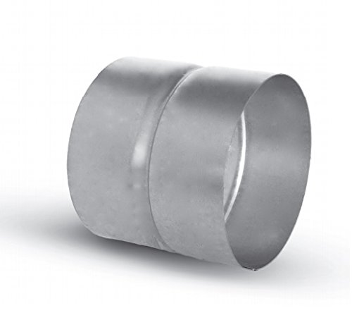 Wickelfalzrohr Verbinder Nippel verzinkt DN 224 mm von Alnor