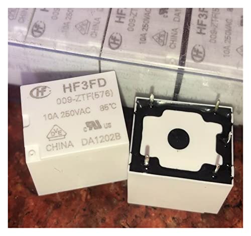 Relais Neu HF3FD 009-cktf (576);HF3FD 012-cktf (088);HF3FD 018-ZST;(T73-1c-9v12v/18V-10a) Relais 5Pins (Size : HF3FD 009-ZTF(576)) von ALOEU