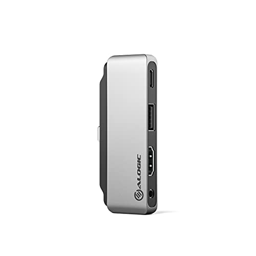 ALOGIC 4-in-1-USB-C-Anker-HDMI-Hub; 1 x 4K HDMI @30Hz, 1 x USB-A 2.0, 1 x 3,5-mm-Kopfhöreranschluss, 1 x USB-C mit 60W Power Delivery ALOGIC 4-in-1-USB-C-Anker-HDMI-Hub; 1 x 4K HDMI @30Hz, 1 x USB-A 2.0, 1 x 3,5-mm-Kopfhöreranschluss, 1 x USB-C mit 60W Power Delivery von ALOGIC
