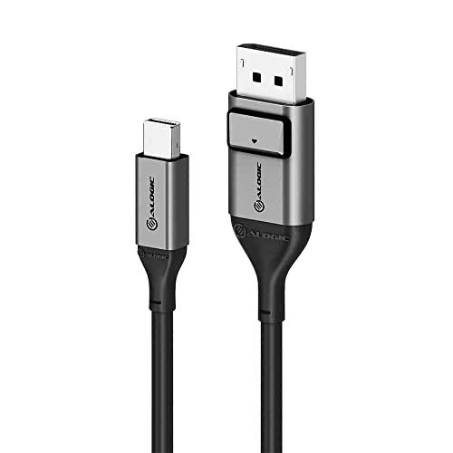 ALOGIC Ultra 8K Mini DisplayPort zu DisplayPort Kabel - V1.4, 2m von ALOGIC