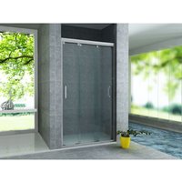 Aloni 3-teilige Nischen-Schiebetür 8mm (90x200cm) von ALONI