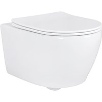 Aloni - Spülrandloses Wand Hänge wc Spülrandlos Toilette Bidet Taharet Rimless Taharet wc + Deckel von BELVIT