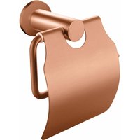 Aloni - Toilettenpapierrollenhalter mit Deckel Kupfer gebürstet Aloni - Toilettenpapierrollenhalter mit Deckel Kupfer gebürstet von ALONI