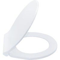 Aloni - wc Design Sitz Absenkautomatik Softclose Toilettensitz Klodeckel Duroplast - Weiß von ALONI