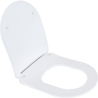 Aloni - wc Sitz Absenkautomatik Softclose Dünn Toilettensitz Deckel Easy-Click Weiß von ALONI