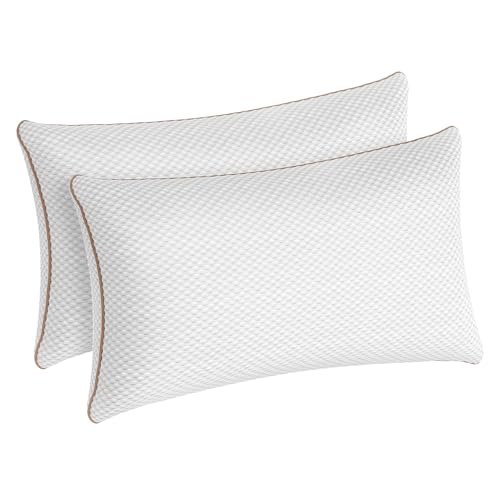 ALOTCHE Pillow 40x80, Set of 2 Sleep Pillows with Removable Bamboo Fiber Cover, Bed Standard Pillows for Sleeping, Washable Soft Microfiber Filling Pillow for Bed ALOTCHE Pillow 40x80, Set of 2 Sleep Pillows with Removable Bamboo Fiber Cover, Bed Standard Pillows for Sleeping, Washable Soft Microfiber Filling Pillow for Bed von ALOTCHE