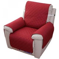 1-Sitzer-Liegestuhlbezug, wasserdichter Liegestuhl-Schutzsofabezug für Schlafzimmer (Rot 55×200) von ALOVEZ