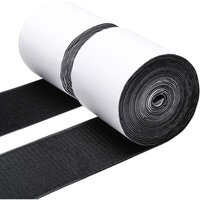 10 cm x 500 cm, strapazierfähiges Klettband, selbstklebend, rutschfest, doppelseitig, für Sofakissen, schwarz 10 cm x 500 cm, strapazierfähiges Klettband, selbstklebend, rutschfest, doppelseitig, für Sofakissen, schwarz von ALOVEZ