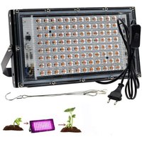 100 W Vollspektrum-LED-Wachstumslicht, Vollspektrum-LED-Pflanzenlampe für Zimmerpflanzen, Hydrokulturgemüse und Blumen 100 W Vollspektrum-LED-Wachstumslicht, Vollspektrum-LED-Pflanzenlampe für Zimmerpflanzen, Hydrokulturgemüse und Blumen von ALOVEZ