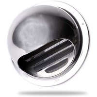 100 mm Lüftungsgitter Hochwertiges Edelstahl-Lüftungsgitter Außenlüftungsgitter mit Moskitonetz schützt die Fassade und verhindert das Eindringen von von ALOVEZ