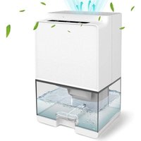 1000 ml Luftentfeuchter, leiser elektrischer Luftentfeuchter für Räume bis zu 20 m², tragbarer Feuchtigkeitsabsorber mit LED, automatische 1000 ml Luftentfeuchter, leiser elektrischer Luftentfeuchter für Räume bis zu 20 m², tragbarer Feuchtigkeitsabsorber mit LED, automatische von ALOVEZ