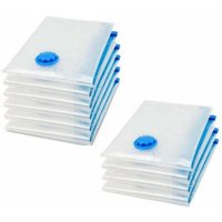 10er-Pack Vakuum-Aufbewahrungsbeutel für Staubsauger, Vakuum-Aufbewahrungshülle für Kleidung, Bettdecken, Bettwäsche, Kissen 10er-Pack Vakuum-Aufbewahrungsbeutel für Staubsauger, Vakuum-Aufbewahrungshülle für Kleidung, Bettdecken, Bettwäsche, Kissen von ALOVEZ
