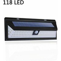 118 LED-Solarleuchte – Wandleuchte mit PIR-Bewegungssensor – 1000 Lumen Beleuchtung – IP65 wasserdicht für den Einsatz im Garten im Freien. 118 LED-Solarleuchte – Wandleuchte mit PIR-Bewegungssensor – 1000 Lumen Beleuchtung – IP65 wasserdicht für den Einsatz im Garten im Freien. von ALOVEZ