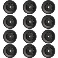 12 Stück) Universal-Umlenkrolle mit Lager für Kabelzugmaschine, Fitnessstudio, Zusatzausrüstung für Garagentor (90 mm) von ALOVEZ
