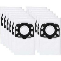 12 Stück KFI 487 Filterbeutel Staubsaugerbeutel Zubehör für Kärcher WD4,WD5,WD6,MV4,MV5,MV6,WD4.000,WD5.999,2.863-006.0 von ALOVEZ