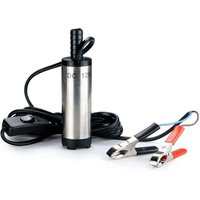 12 V 38 mm Edelstahl-Tauchpumpe, Wasser-, Öl-, Dieselkraftstoff-Transferpumpe für Autoöl, Flüssigdieselkraftstoff, Wasserpumpe, Transferpumpe, 12 V von ALOVEZ