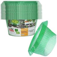 【15 Stück】Schneckenschutz, Nacktschneckenschutz, Schneckenschutz, für Ihre Salat- und Kohlpflanzen - Schützt Pflanzen vor Tieren von ALOVEZ