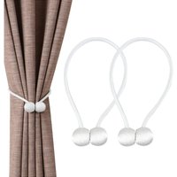 16" Magnetische Vorhang-Raffhalter, Dekorative Seil-Vorhang-Raffhalter, Fenster-Vorhang-Halter von ALOVEZ