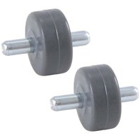 2 Bodenbürstenräder für Staubsauger NV350 NV352 NV355 NV356E NV500 NV501 und mehr von ALOVEZ