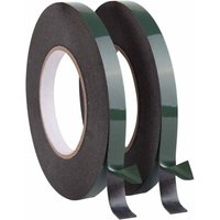 Rollen 12 mm doppelseitiges Klebeband, extra starkes, wasserdichtes doppelseitiges Montageklebeband für LED-Autoformteile (10 m pro Rolle) von ALOVEZ