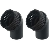 2 Stück Staubsauger-Rundbürstenkopf, Polypropylen, Innendurchmesser 44 mm, für Industriestaubsauger von ALOVEZ