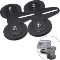 2-teilige LED-Lichtleistenhalterung mit Magnetfuß, leistungsstarke Saugnapfhalterung, geeignet für die Dachlichtleiste von Auto- und 2-teilige LED-Lichtleistenhalterung mit Magnetfuß, leistungsstarke Saugnapfhalterung, geeignet für die Dachlichtleiste von Auto- und von ALOVEZ