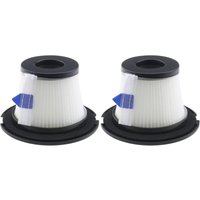 2-teiliger HEPA-Filter, kompatibel mit MOOSOO K17 GSC50 GSC40 Akku-Staubsauger, waschbares Filterelement, Ersatzzubehör von ALOVEZ