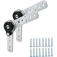2 x Möbelscharniere mit verstellbarem Winkel, automatische Rückstellfunktion, robuste Scharnierwinkeleinstellung. Passen Sie von ALOVEZ