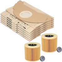 20 sacs d&39aspirateur et 2 filtres à poussière adaptés pour aspirateur Kärcher WD2 et MV2. Alternatives pour les sacs filtrants 20 sacs d&39aspirateur et 2 filtres à poussière adaptés pour aspirateur Kärcher WD2 et MV2. Alternatives pour les sacs filtrants von ALOVEZ