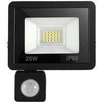 20W LED-Außenflutlicht mit Bewegungsmelder, 6500K, LED-Außenflutlicht, IP66 mit Bewegungsmelder-Sicherheitslampe, für Garten, Terrasse, Rasen, Party, von ALOVEZ