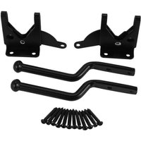 2Pcs Self-Locking Tür Latch Lock Zaun Hebel Heavy Duty für Holz Riegel Schwarz Stahl 2Pcs Self-Locking Tür Latch Lock Zaun Hebel Heavy Duty für Holz Riegel Schwarz Stahl von ALOVEZ