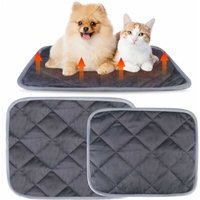 2er Pack Katzendecke - Selbstwärmende Decke für Katzen und Hunde - Selbstwärmendes Kissen Thermodecke waschbar ohne Strom (40x50cm, 48x70cm) von ALOVEZ