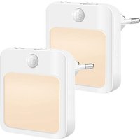 2er-Pack LED-Nachtlichter, Plug-in-Nachtlicht mit 5 Helligkeitsstufen, Dämmerungssensor, menschlicher Körpersensor, Plug-and-Play-Nachtlicht für 2er-Pack LED-Nachtlichter, Plug-in-Nachtlicht mit 5 Helligkeitsstufen, Dämmerungssensor, menschlicher Körpersensor, Plug-and-Play-Nachtlicht für von ALOVEZ